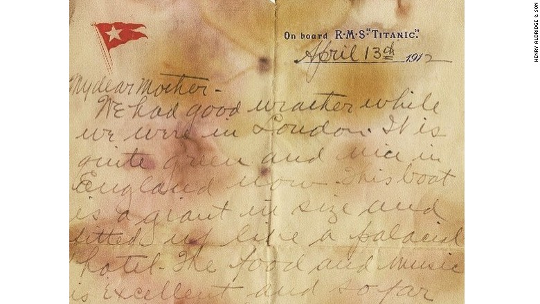 Titanic Letter