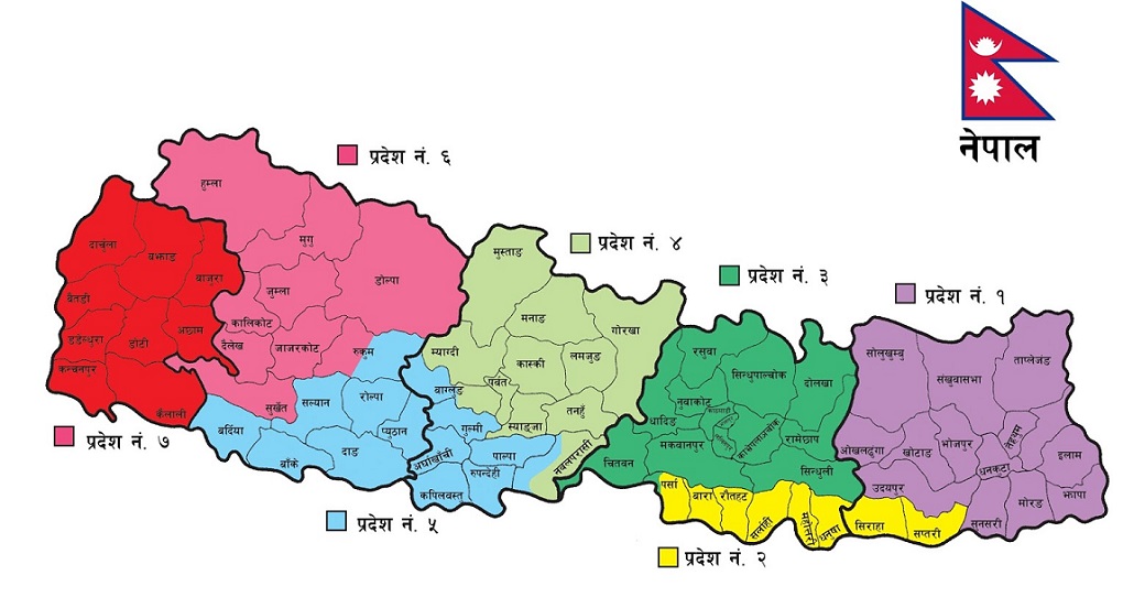 nepal map