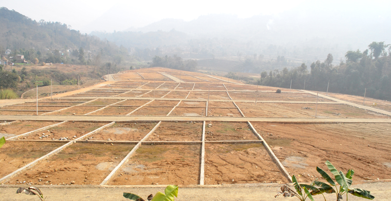 Plottings land of Tanahun nearDumre bazzar. Photo: Badri Kumar Neupane/Nagarik