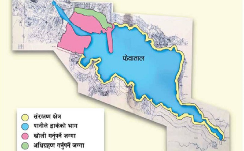 map fewa lake cover