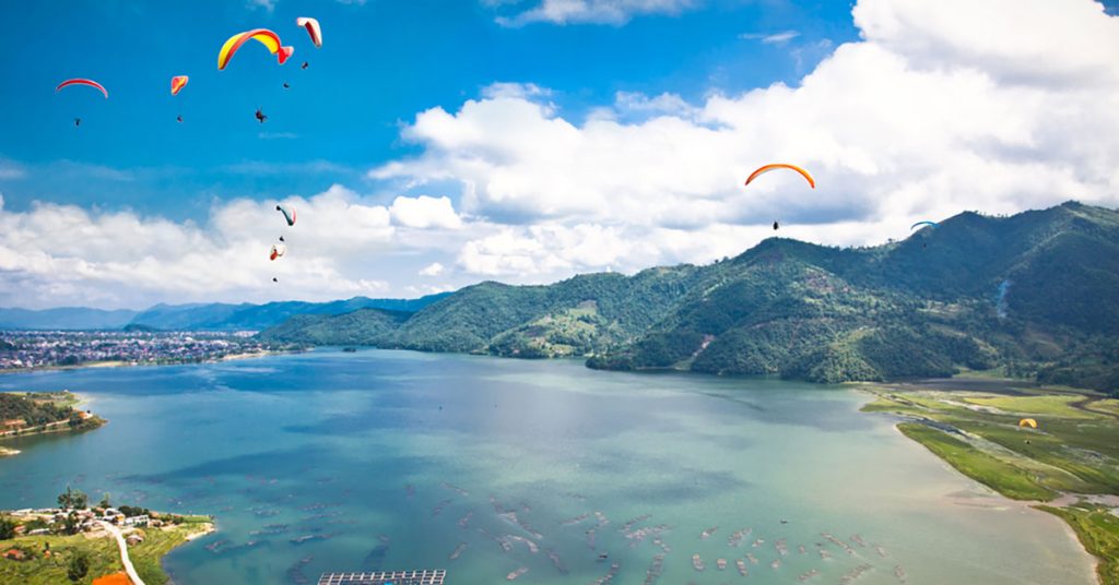 Paragliding-in-Sarangkot