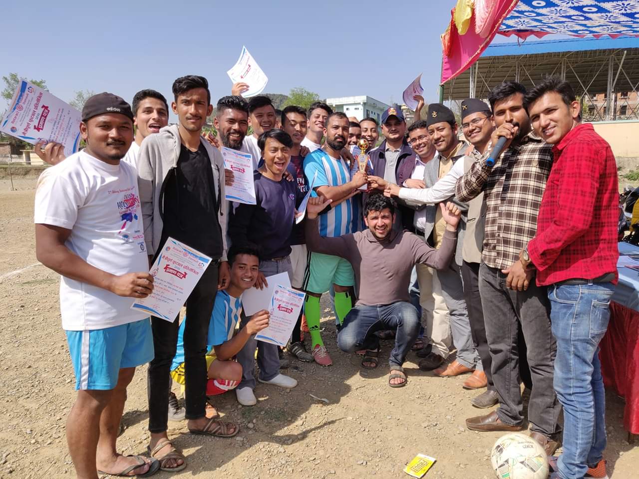 Rotaract Football Winner