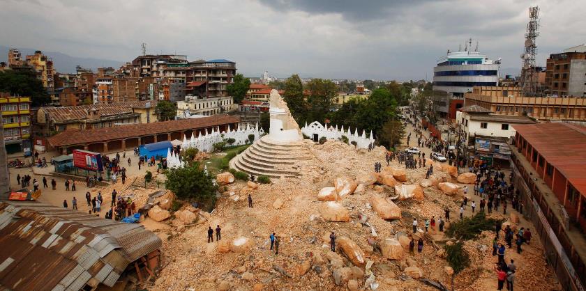 earthquake-dharahara