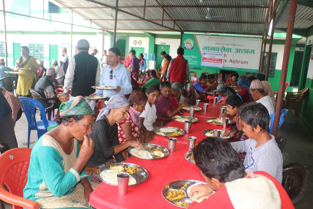 manav sewa ashram pokhar