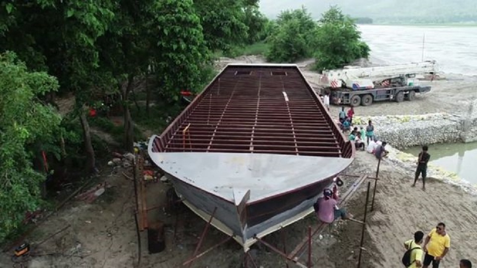 narayani-cruise-ship-construction