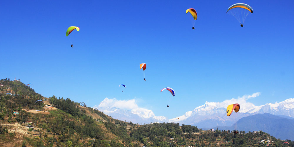 Paragliding-in-Nepal