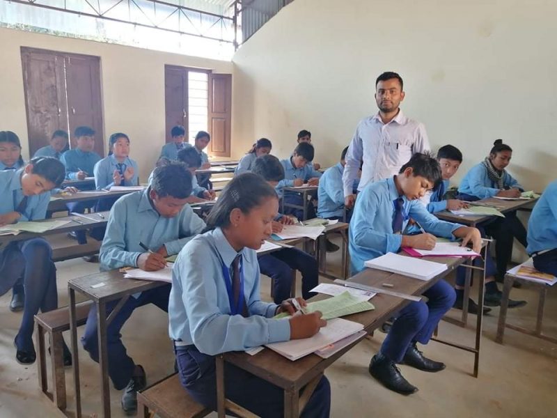 School exam tanahun
