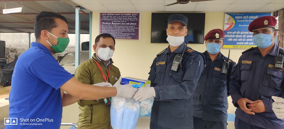 Tanahun Police Rotaract help