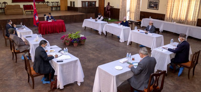 nekapa Sachiwalaya meeting