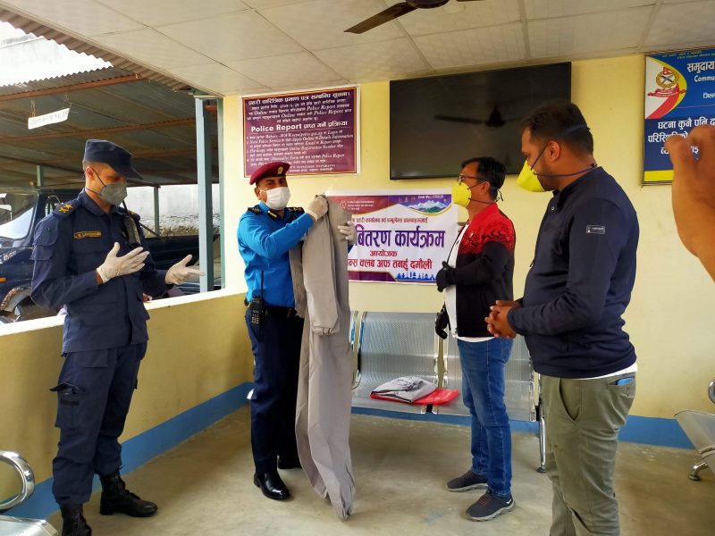 Lions Tanahun Damauli PPE Help