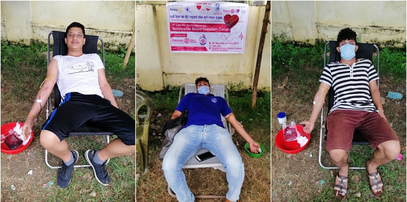 Sachin Blood Donation Camp 17th Doner