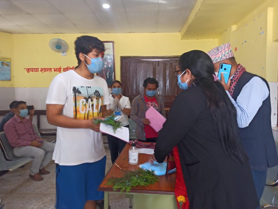 Syangja Corona Pasent Discharge 3