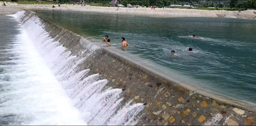 Harpan Khola dam