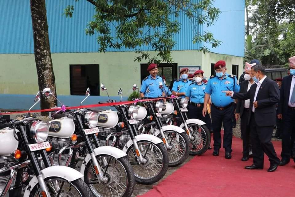 Gandaki Pradesh Police bullet