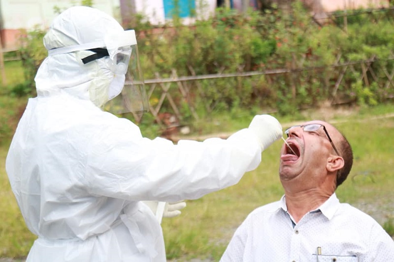 Swab Collection Vyas Shanti R wagle