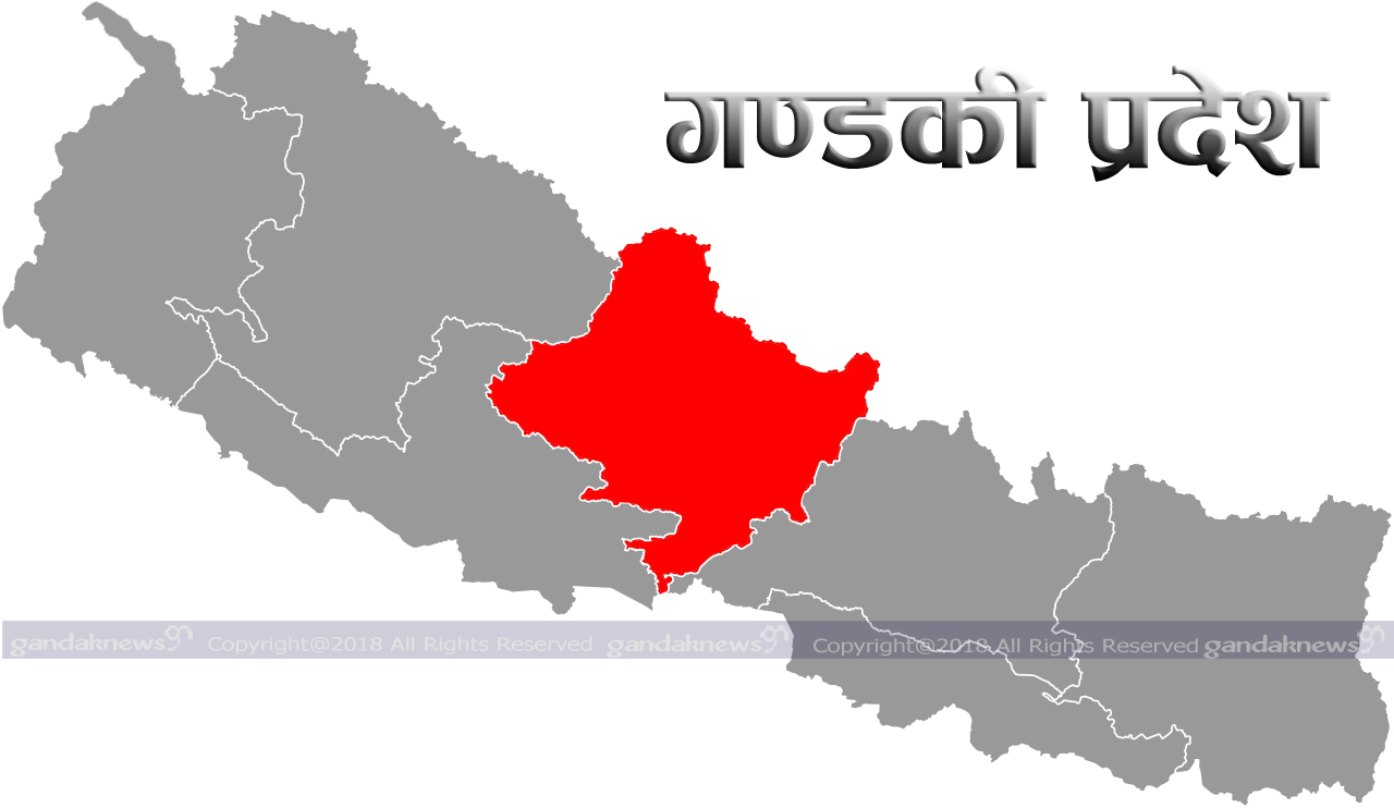 Gandaki pradesh map 1