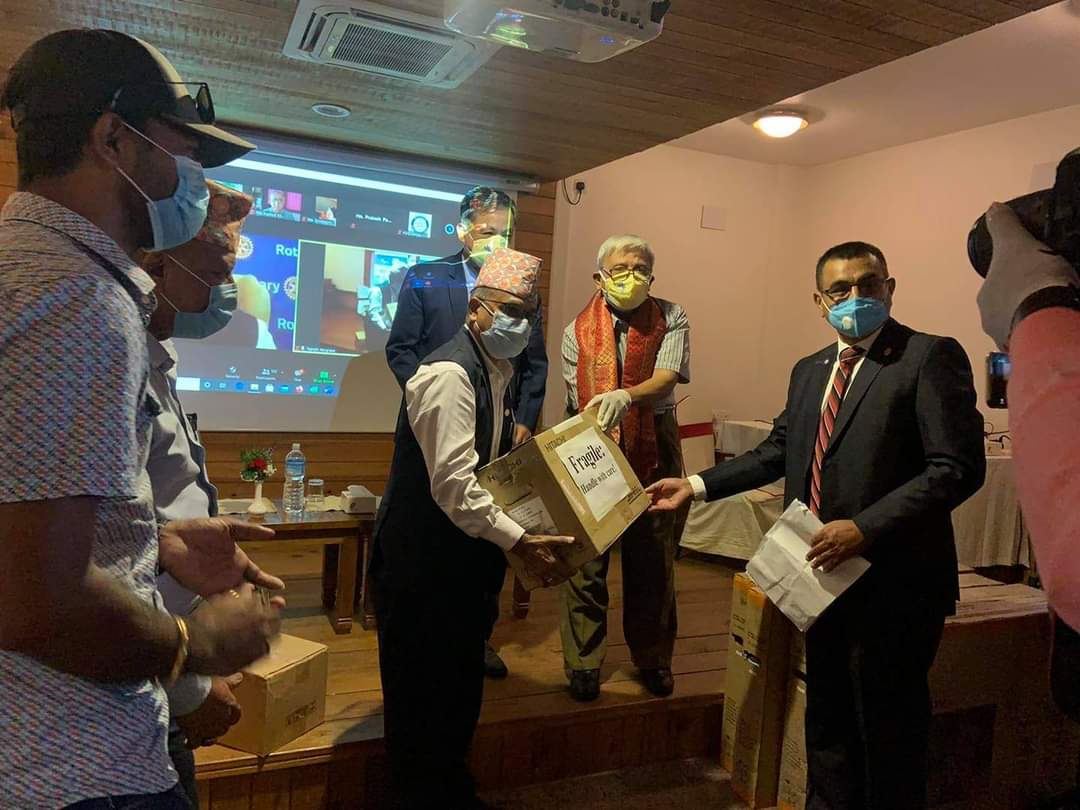 PCR Machine Rotary Vyas municipality