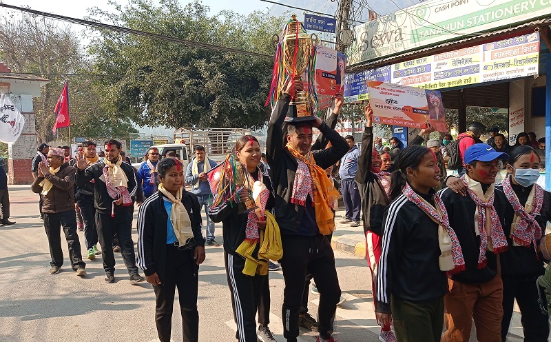volleyball winner mukhemantri cup