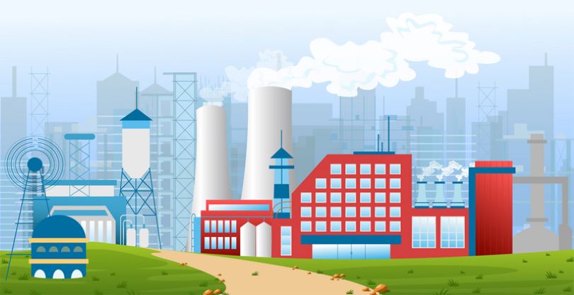 industrial zone symbol