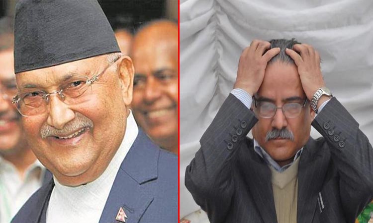 kp oli prachanda