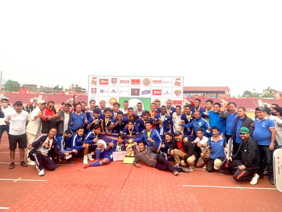 shankata clup winner of 19th aaha rara gold cup