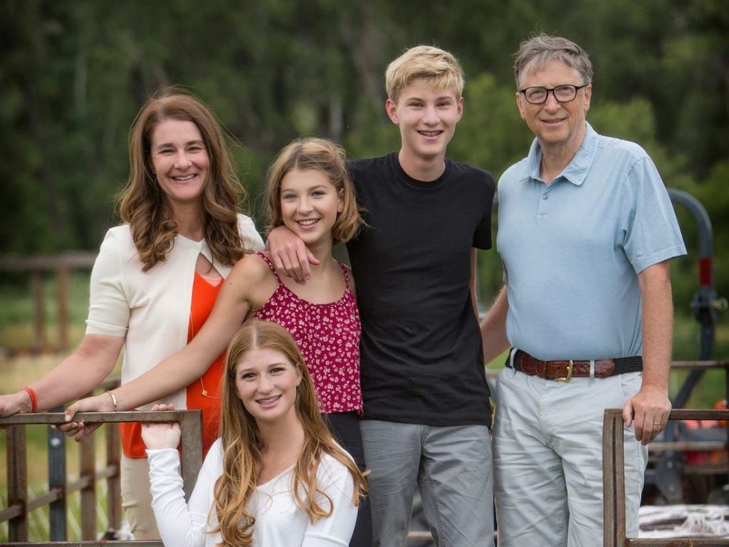 bill gates family