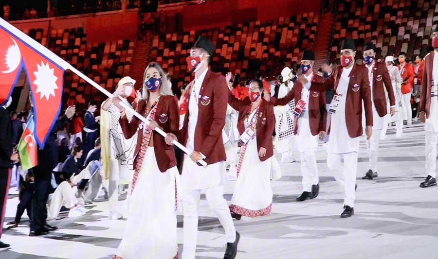 tokyo-olympic-opening-nepal