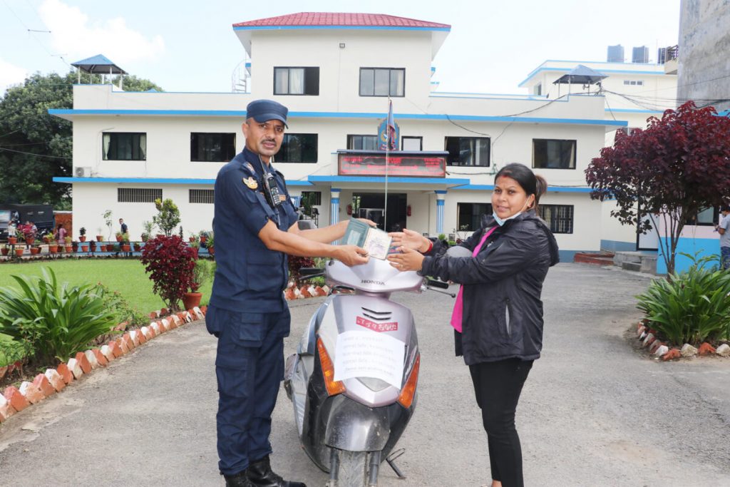 scoter-lost-pokhara-police