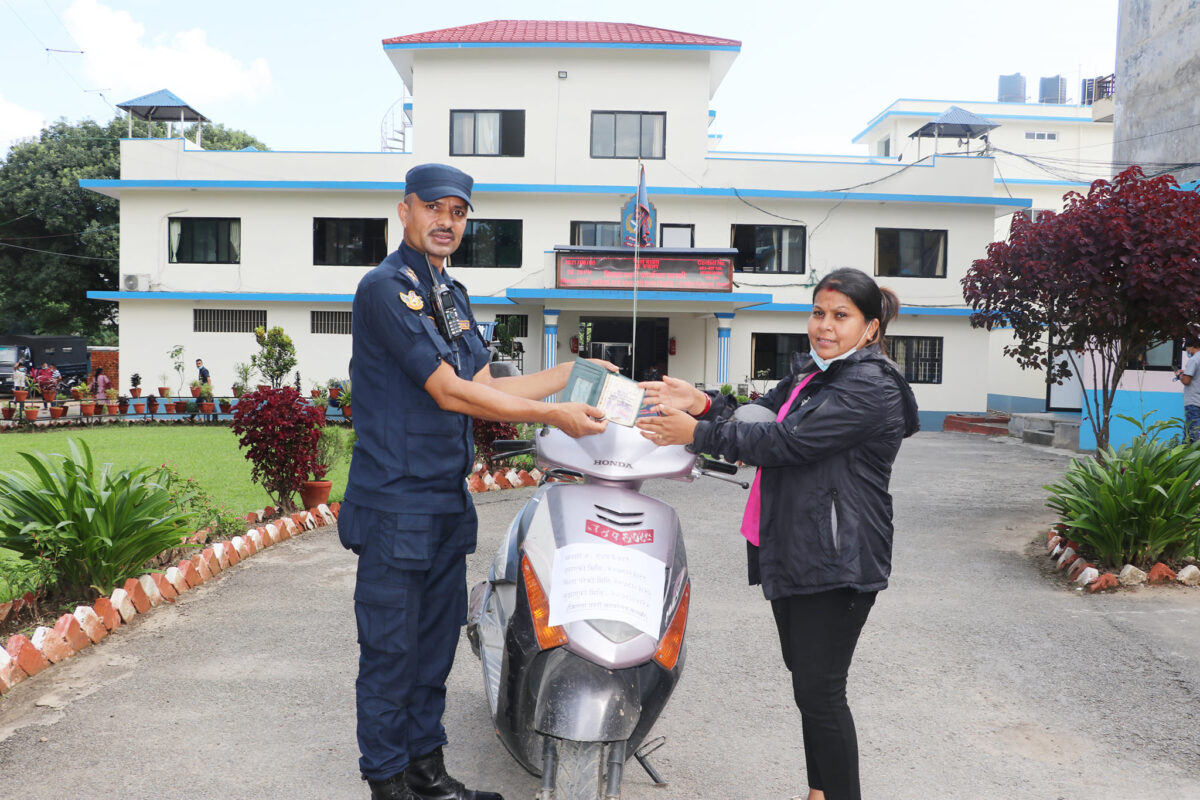 scoter-lost-pokhara-police