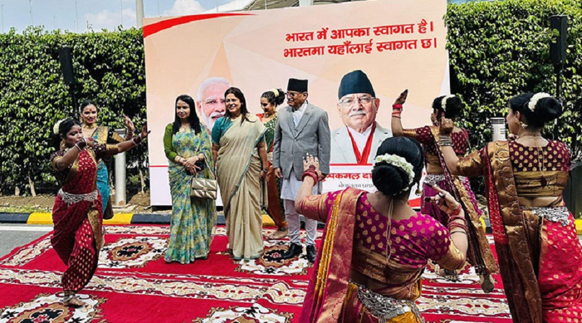 Prachanda-at-Delhi-Indai