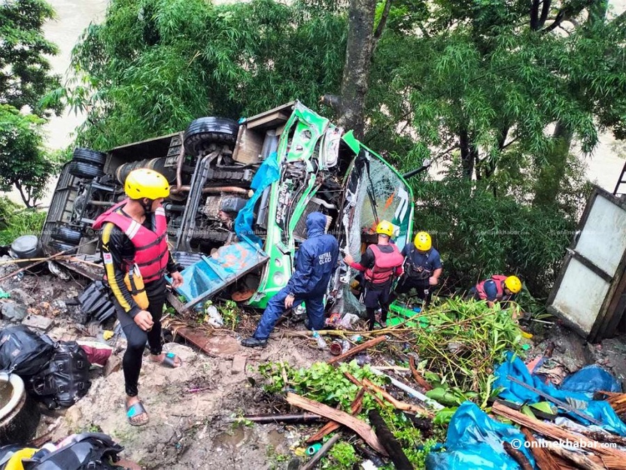 Bus-Accident-Chitwan