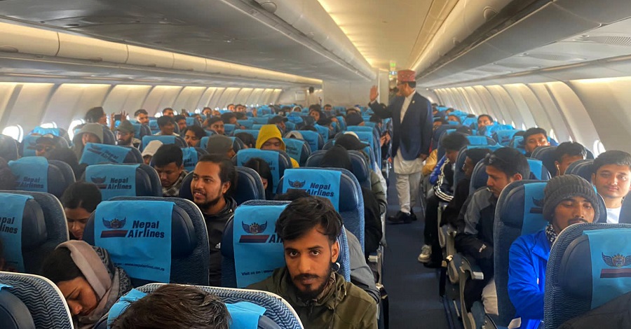 Nepal_airline_Isreal