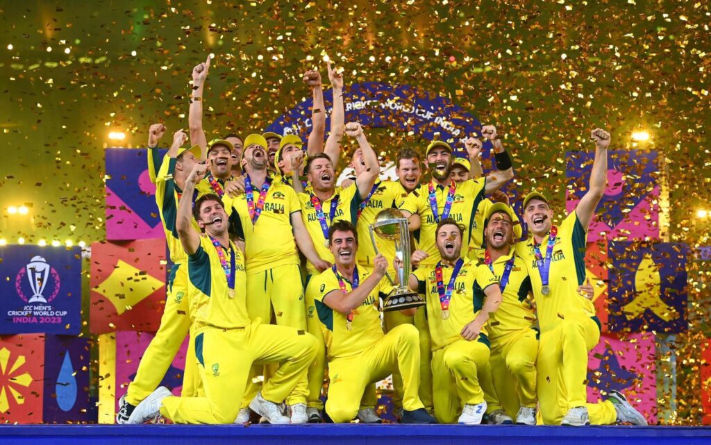 Aus won cricket