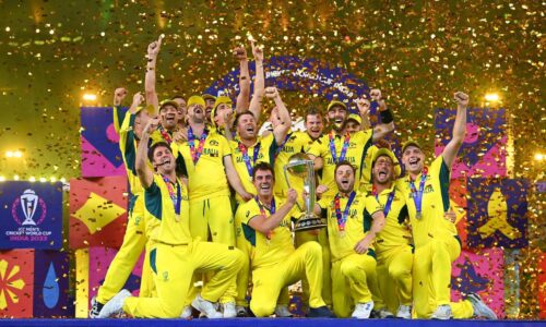 Aus won cricket