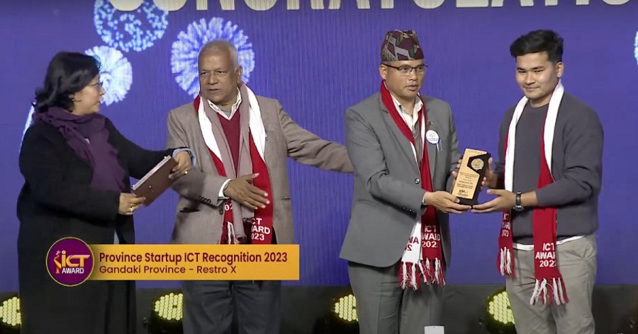 ICT Award Gandaki Province RestroX