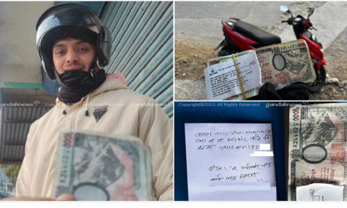 Yuvaraj Thapa gandak