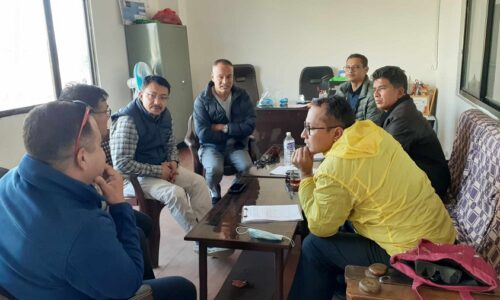 squash association and mahanagar meeting