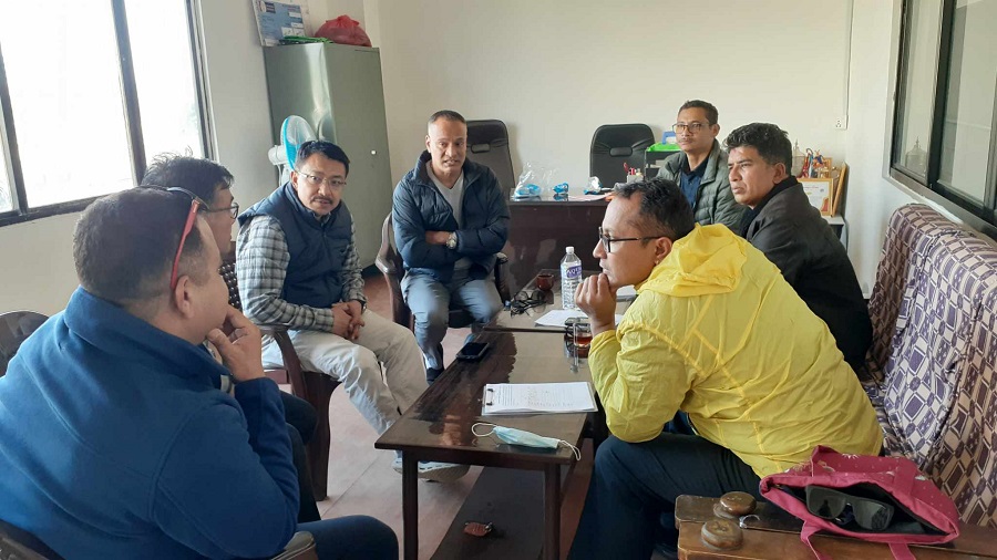 squash association and mahanagar meeting