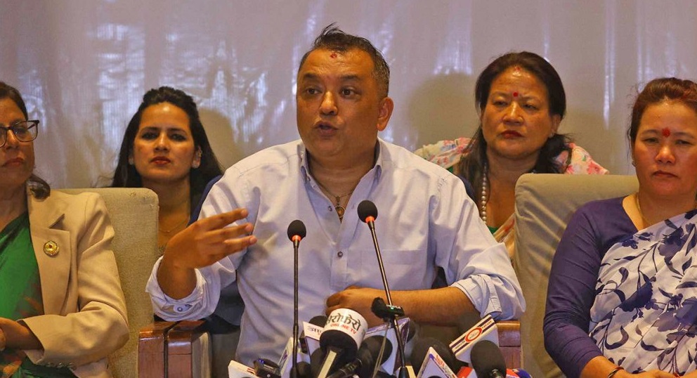 gagan thapa press meet