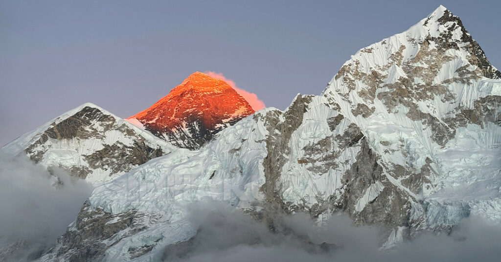 mt everest sagarmatha