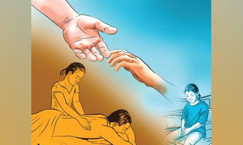 rescue girl massage centre