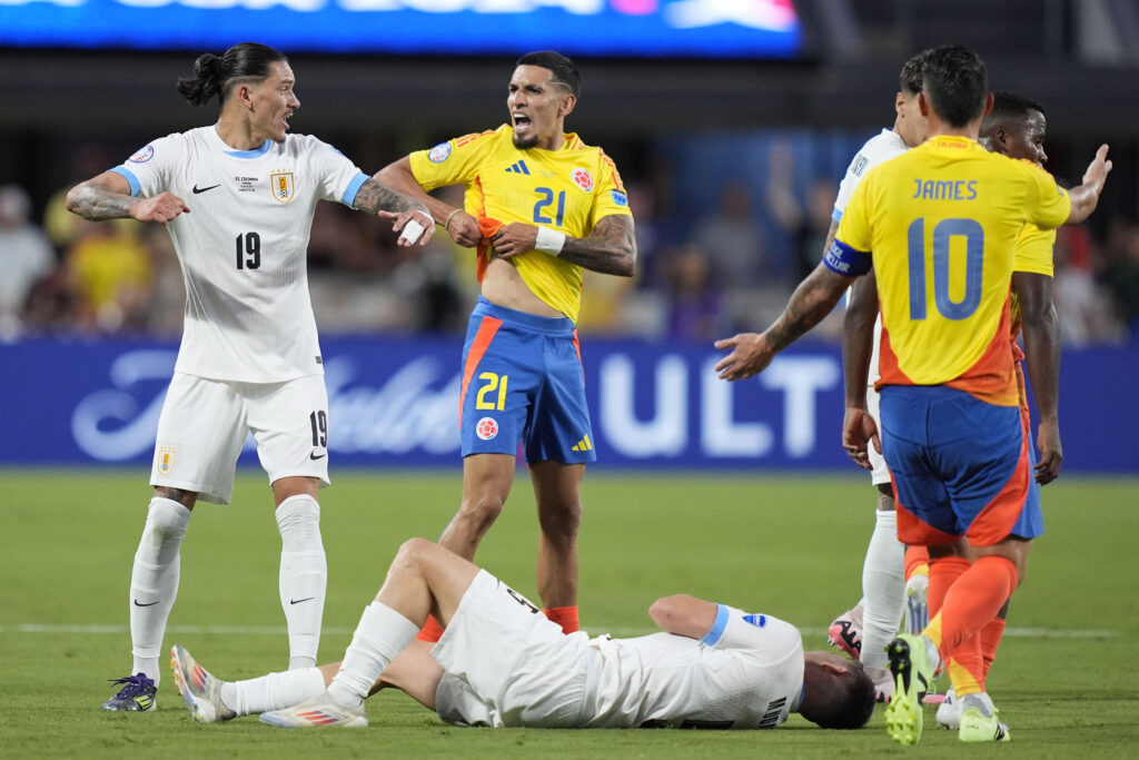 Copa America Soccer Uruguay Colombia