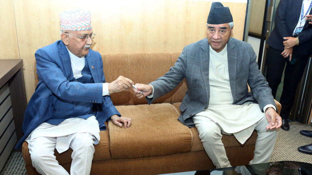 deuba and oli