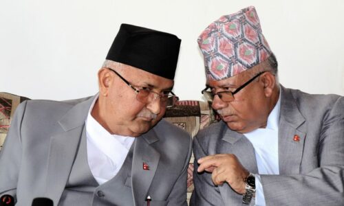 kp oli madhav nepal