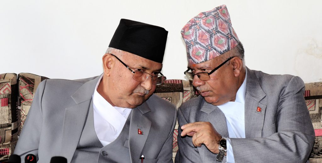 kp oli madhav nepal