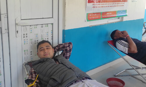 Blood donation