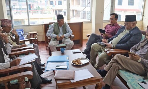 Gandaki-congress-uml-meeting