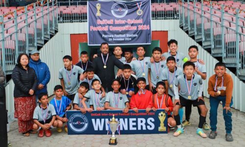 Barahi school boys winner