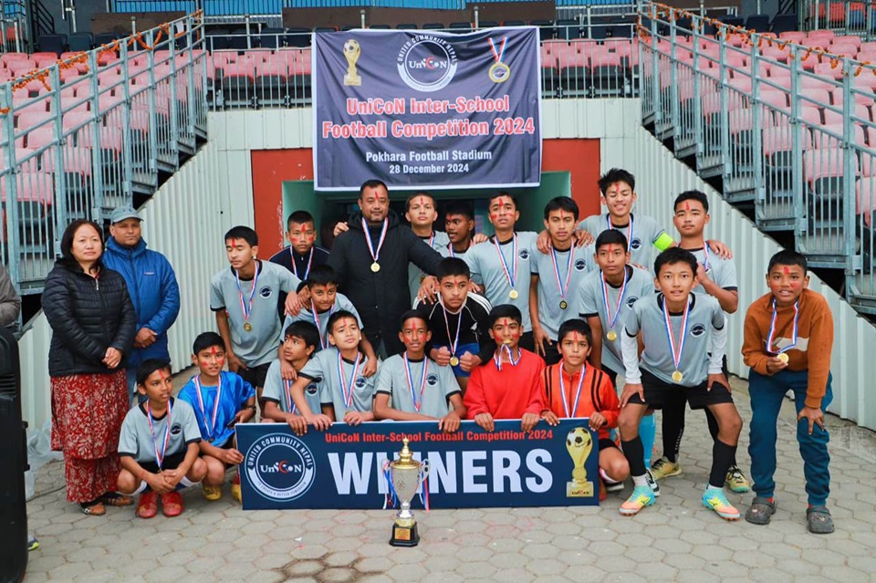 Barahi school boys winner