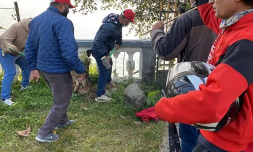 Water-front parkhaal